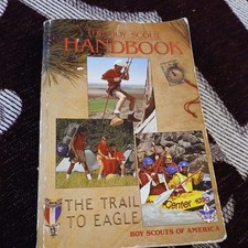 THE BOY SCOUT HANDBOOK~ 1990 The Trail To Eagle  10th Edition Vintage Paperback picture