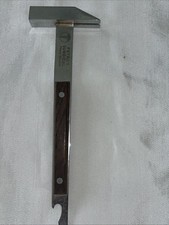 Vintage Vernco Japan Barware - Hammer Ice Pick Bottle Opener Wood Handle Ad” picture