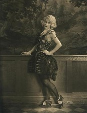 c. 1920 Ford Sisters (Mabel) Large Photo VAUDEVILLE FLAPPER ART DECO picture