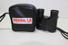 Vintage INDERAL LA  Drug Rep Pharmaceutical Promo Binoculars and Carrying Case picture