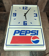 Vintage Pepsi Lighted Clock 1997 Tested 18