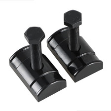 2PCS Torsion Bar Key Adjuster Block Nuts with Bolts Compatible with Chevy picture
