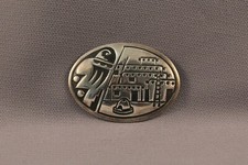 Vintage Hopi Sterling Silver Pictorial Pin picture