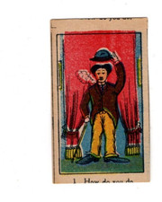 Vintage 1920s W539 Strip Card #1 Charlie Chaplin, How do you do picture