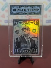 Donald Trump Custom ACEO Card - Trump Pure Money Card picture