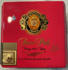 Arturo Fuente Rare Pink Vintage 1960's Series Signature Empty Cigar Box picture