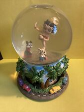 1999' Us Vintage Betty Boo Snow Globe With Large Music Box picture