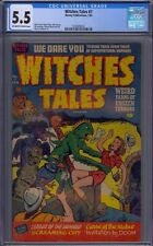 WITCHES TALES #7 CGC 5.5 PRE-CODE HORROR picture