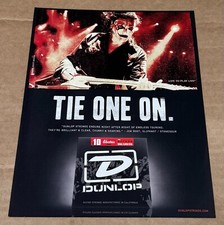 JIM ROOT of Slipknot  - Dunlop - 2008 Print Advertisement picture