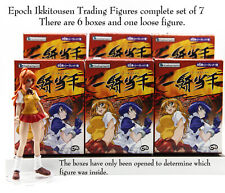 Epoch - Ikkitousen - Trading Figures - complete set of 7 - 1 loose picture