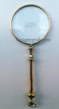  magnifying glass table top decorative collectible nautical vintage brass Gift  picture