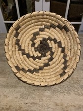 Vintage Native American Indian Tohono O’odham Tribe Handwoven Dish picture