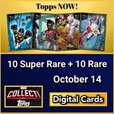 Topps Marvel Collect TOPPS NOW 2026 October 14 Gold And Silver 20 Cards picture