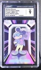 2026 Disney Neon #NPL-14 Mickey Mouse CGC 9 picture