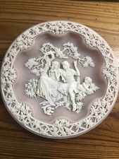 Lysander and Hermia by Roger Akers Shakespearean Lovers Incolay Stone COA 6547A picture