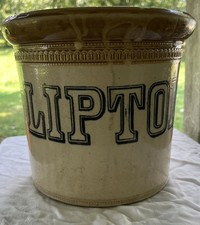 Antique LIPTON Dairy Butter Crock  picture