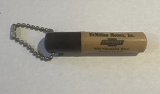VTG McMillion Chevrolet Automobile Advertising Keychain Container Charleston WV picture