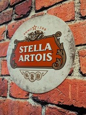 Stella Artois Premium Belgian Lager Beer Metal Sign  | 12