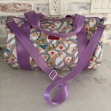 Rare Harveys Disney Seatbelt Duffle Bag Evil Queen Apple Snow White Seven Dwarfs picture