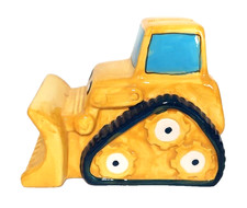 RARE Vintage Argento SC Yellow Bulldozer 6