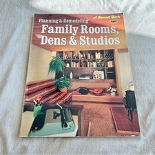 Vintage Sunset Book | Planning & Remodeling Family Rooms, Dens | 1970s Decor picture