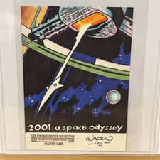 2007 Breygent Poster Collection Travis Walton 2001 Space Odyssey SKETCH CARD picture