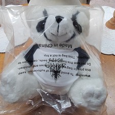 🔥REAL DEAL🔥NEW ALICE COOPER  TEDDY BEAR SEALED IN PLASTIC BOUGHT AT LIVE SHOW picture