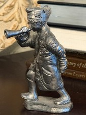Vintage 1986 Ricker Pewter Figurine of a Colonial Soldier picture