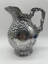 Vintage Arthur Court Grape Vine Water Pitcher picture
