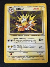1999 Wizards Pokémon Jungle Jolteon Holo Rare Card 4/64 English picture