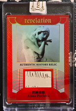 ANNA PAVLOVA 2025 Eternal Revelation Refractor#/D 01/25 Authentic Cut Patch Card picture