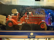 American Mint 1927 Seagrave Fire Engine Diecast Model in Display Case picture