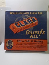 Vintage 930s Clark Bar Eclipses All Cardboard Box in great Condition JRR44 picture