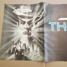 Star Trek Vintage Poster Signed By George Takei & Jeanne M. Dillard 35