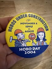 Hobo Day Pin Button South Dakota State University SDSU Alumni Jackrabbit 2004 picture