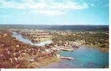 Vintage Newcastle-Damariscotta Area of Maine Postcard  picture