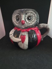 Vintage  Joanna Parker Owl Transpac Ceramic Mug. 5