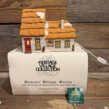 Dept 56, Heritage Village, Dickens' Village Series, The Cottage of Bob Cratchit picture