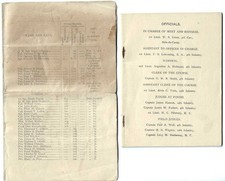 2 bklts 1908 Philippines 4th, 14th Infantry. Track Boxing Swimming; Marksmanship picture