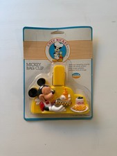 UNOPENED Vintage Walt Disney Chef Mickey Mouse Bag Chip Clip picture
