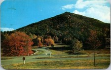 Sharp Top Peaks of Otter Blue Ridge Mountains Virginia VTG Chrome Postcard B28 picture