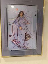 Dana Tiger Native American Print. Perfect Condition.  POW WOW Dancer. Signed picture