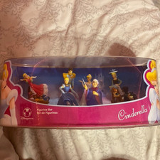 Disney Store Cinderella Figurine Set 2011 Disney Princess Movie Franchise picture
