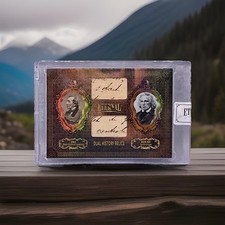 2024 Eternal Revelation World Celebrities Jacob Grimm / Hans Andersen Dual Relic picture