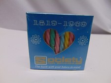 1969 Society Savings Bank 150th Anniversary Birthday Candles sealed new in box picture