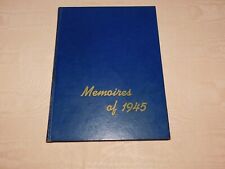 VINTAGE MEMORIES OF 1945 RAVENA COEYMANS NY HIGH SCHOOL YEARBOOK picture