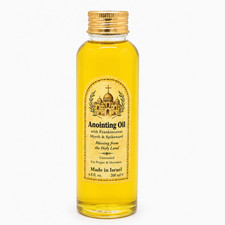 200ml Anointing Oil Frankincense Myrrh Spikenard Blessed Jerusalem Holy Land picture