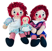 3 vtg Knickerbocker Raggedy Ann & Andy dolls 15