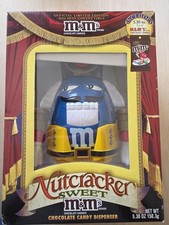 M&M's ~ Blue/Yellow Nutcracker ~ Limited Edition ~ Christmas Holiday Collectible picture
