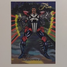 Fleer 1994 Flair Marvel Annual #101 Punisher 2099 Origin Non-Sport Trading Card picture